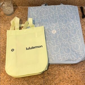Lululemon Reusable Button Bag in key lime 🍋‍🟩